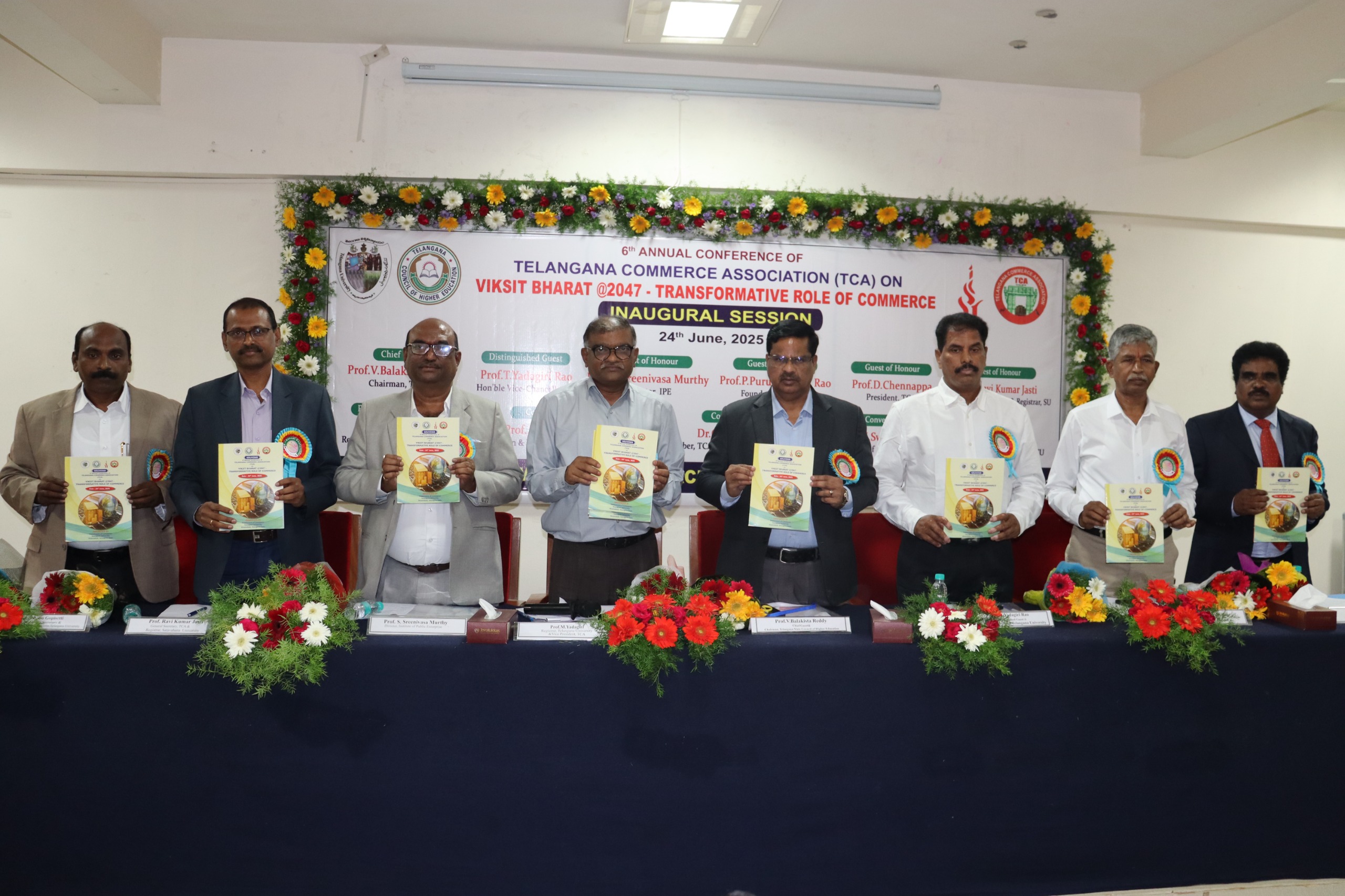 TCA-6th Annual Conference at Telangana University -2025